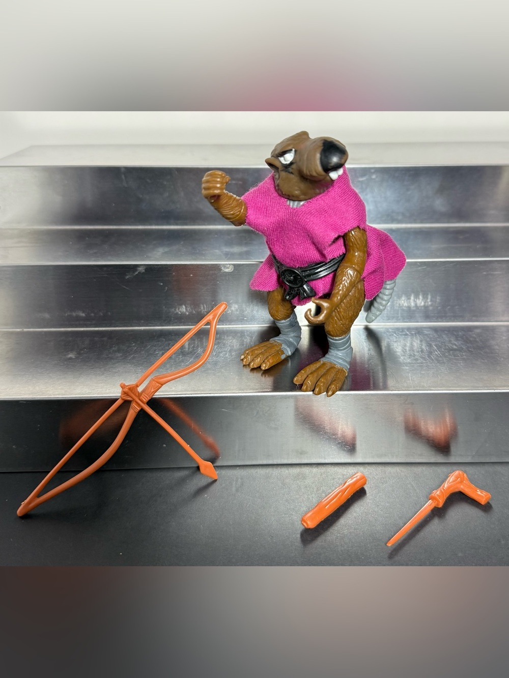 Vintage 1988 TMNT Master Splinter - Rare SOFT HEAD Variant (Near Complete)